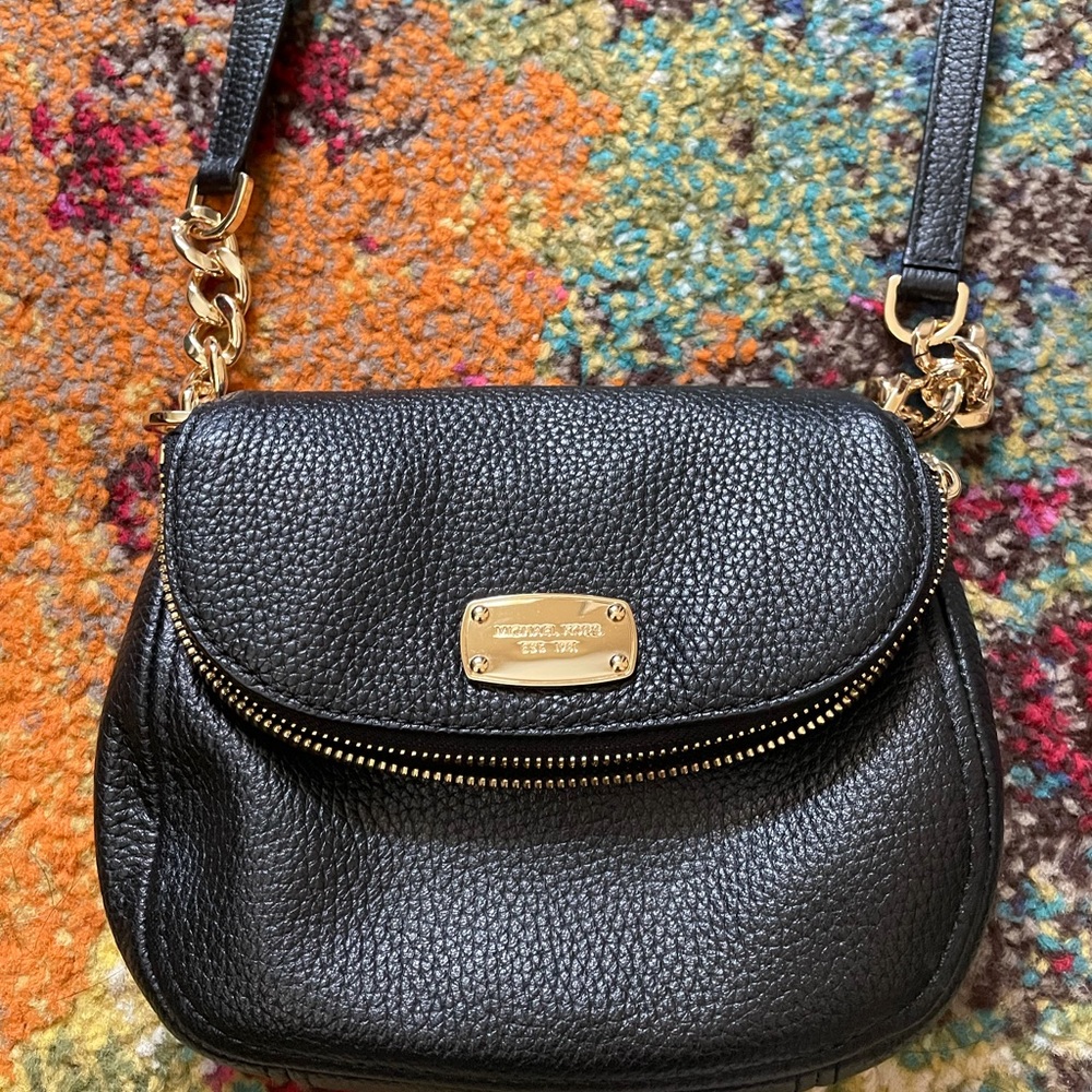 Michael Kors Small Black Crossbody Purse